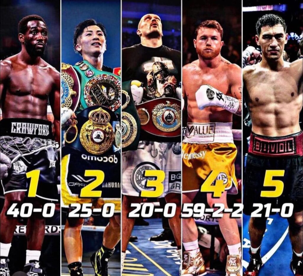 Boxing Pound-for-Pound Rankings: A New Era After Crawford’s Historic Win